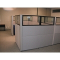 Like New Systems Furniture, Grey Lighted Panels Gunnar